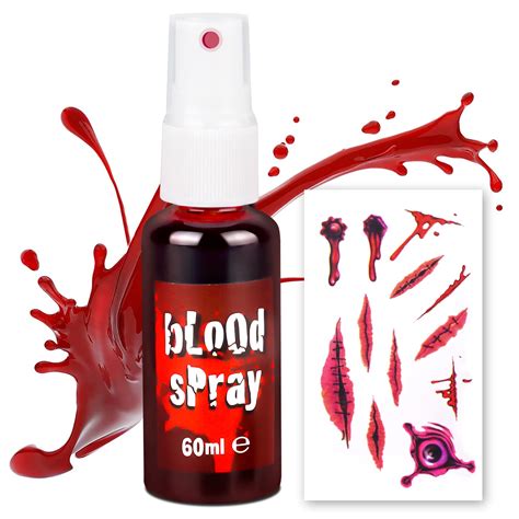 how to spray fake blood on clothes|halloween costumes with blood.